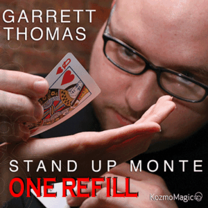 Refill for Stand Up Monte Jumbo Index by Garrett Thomas & Kozmomagic – Trick - magic tricks