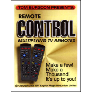 Remote Control Multiplying TV remotes by Tom Burgoon – Trick - magic tricks