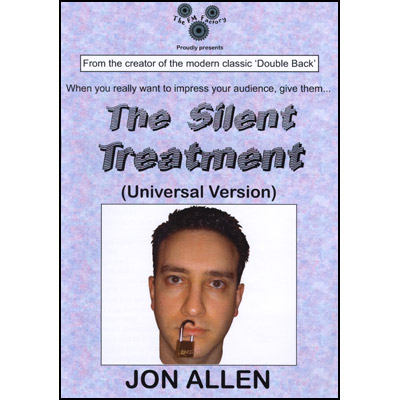 Silent Treatment (Universal Version) by Jon Allen – Trick - magic tricks