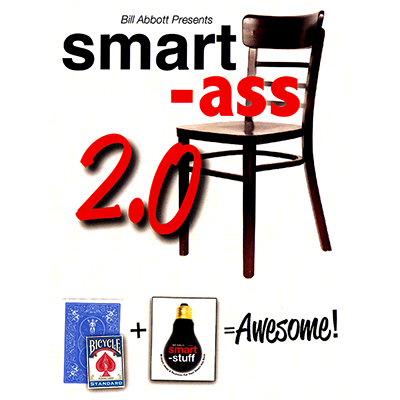 Smart Ass 2.0 (Blue with bonus pack) by Bill Abbott - magic tricks