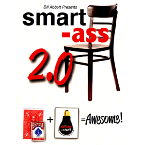 Smart Ass 2.0 (Red with bonus pack) by Bill Abbott - magic tricks