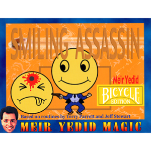 Smiling Assassin (Bicycle Edition) by Meir Yedid – Trick - magic tricks
