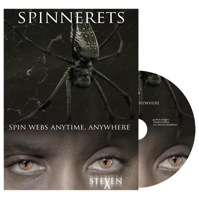 Spinnerets (DVD & Gimmicks) by Steven X – Trick - magic tricks