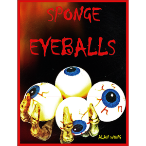 Sponge Eyeballs by Alan Wong (Bag of 4) – Trick - magic tricks