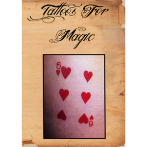 Tattoos (Six Of Hearts) 10 pk. – Trick - magic tricks