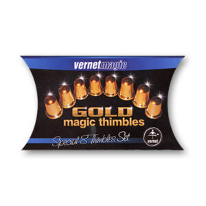 Thimbles Set (Gold) by Vernet – Tricks - magic tricks