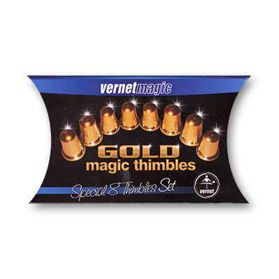 Thimbles Set (Gold) by Vernet – Tricks - magic tricks