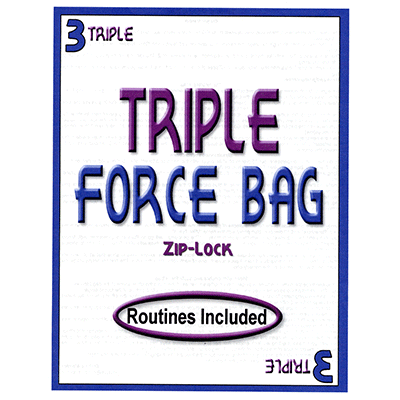 Triple Force ZIP LOCK Bag – Trick - magic tricks