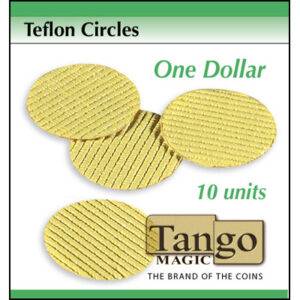 Teflon Circles Dollar size 10 units (T002) by Tango - magic tricks