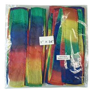Thumb Tip Streamer 12 pack (1 inch  x 34 inch) by Magic by Gosh – Tricks - magic tricks