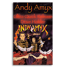 Ultra Quick Release Dove Holder (RED) Bag by Andy Amyx – Trick - magic tricks