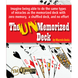 Unmemorized Deck by Marcelo Insua - magic tricks