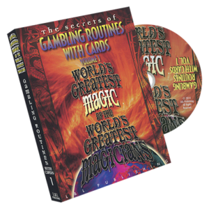 World’s Greatest Magic:  Gambling Routines With Cards Vol 1 – DVD - magic tricks