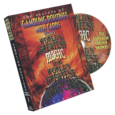 World’s Greatest Magic: Gambling Routines With Cards Vol 1 – DVD - magic tricks