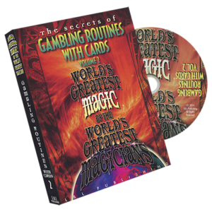 World’s Greatest Magic:  Gambling Routines Vol 2 – DVD - magic tricks