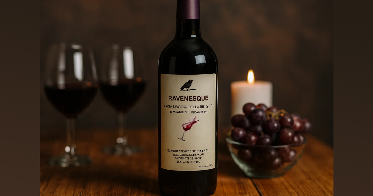 Wine Label Generator - magic tricks