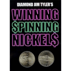 Winning Spinning Nickels (two pack) by Diamond Jim Tyler – Trick - magic tricks
