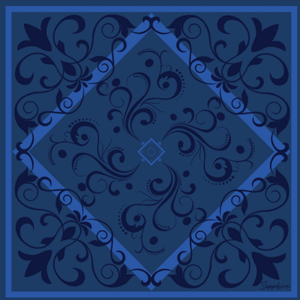 Devil’s Bandana V.3 – Precious Stones Collection by Lee Alex (Sapphire Blue) - magic tricks