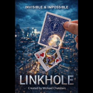 LINKHOLE (Red) by Mickael Chatelain - magic tricks