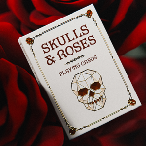 Skulls & Roses Playing Cards (Gilded Edition) - magic tricks