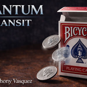 Quantum Transit (Red) by Anthony Vasquez