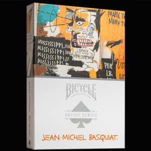 Bicycle Jean-Michel Basquiat (Box Set Red/Blue) by US Playing Cards - magic tricks
