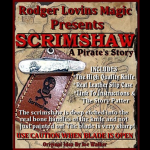 Scrimshaw Knife by Rodger Lovins - magic tricks