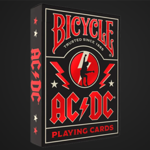 Bicycle AC/DC Playing Cards by US Playing Cards - magic tricks