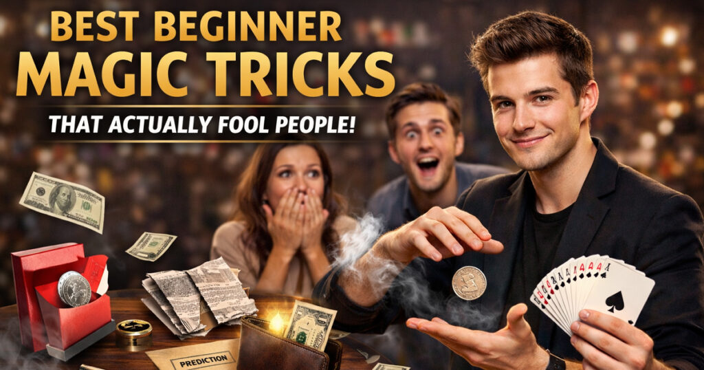 Magic Trick Computer Best Beginner Magic Tricks That Work - Tricks & Illusions