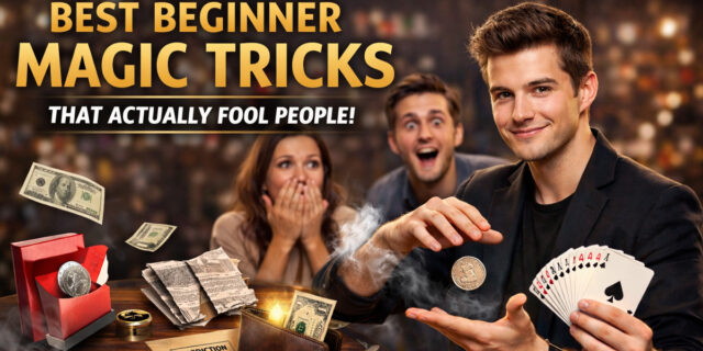 Best Beginner Magic Tricks That Work - magic tricks