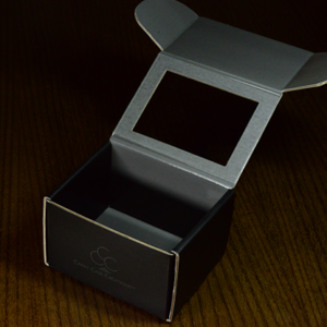 Carat XCHB Cardboard Half-Brick Box with Viewing Window - magic tricks