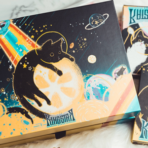 Space Cat V2 Collector’s Box Set Playing Cards by King Star - magic tricks