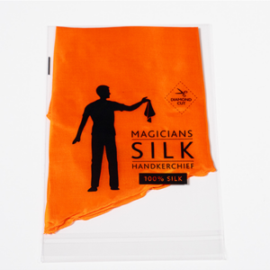 PRO SILK DIAMOND CUT ORANGE 36″ by Murphy’s Magic - magic tricks