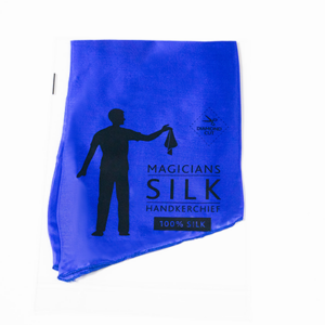 PRO SILK DIAMOND CUT BLUE 36″ by Murphy’s Magic - magic tricks