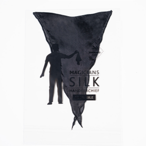 PRO SILK DIAMOND CUT BLACK 6″ by Murphy’s Magic - magic tricks