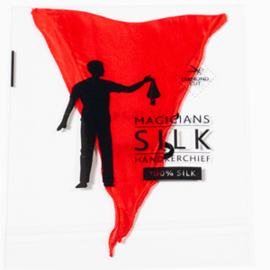 PRO SILK DIAMOND CUT RED 6″ by Murphy’s Magic - magic tricks