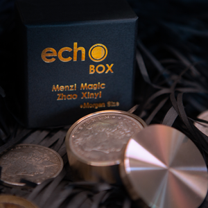 ECHO BOX (Morgan Dollar) by Menzi Magic - magic tricks