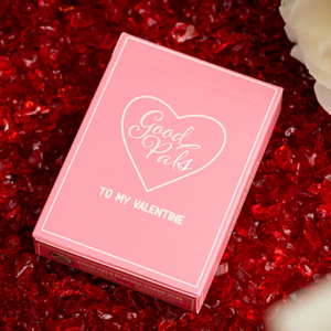 Good Pals Valentine’s Pink Playing Cards - magic tricks
