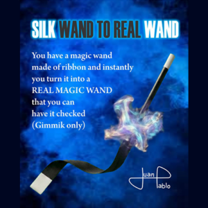 Silk Wand to Real Wand by Juan Pablo - magic tricks