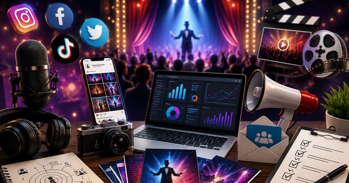 How to Market Your Show - magic tricks