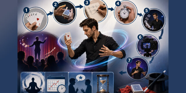 Routining Several Tricks Together - magic tricks