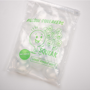 Pillow Squeaker Double Voice (12pk Large) by Murphys Magic - magic tricks