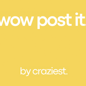 WOW Post-it by Craziest - magic tricks