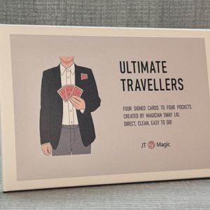 Ultimate Travelers by Sway Liu and JT Magic (Red) - magic tricks