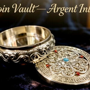 Coin Vault Set – Argent Inlay - magic tricks