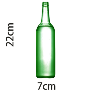 Self Exploding Green Beer Bottle (Small) by Wance - magic tricks