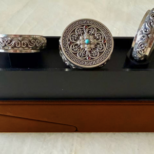 Coin Vault Case and Display Set (Brown) - magic tricks