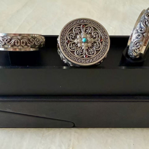 Coin Vault Case and Display Set (Black) - magic tricks