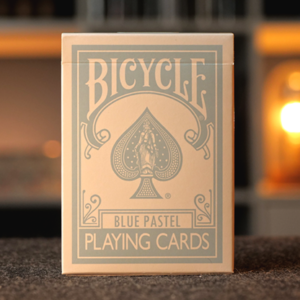 Bicycle Pastel Blue Playing Cards - magic tricks