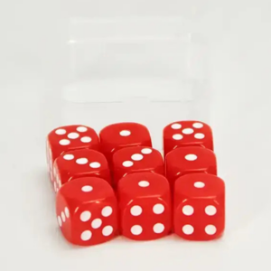 Forcing Cup Dice Set (Red) by Magic Express - magic tricks